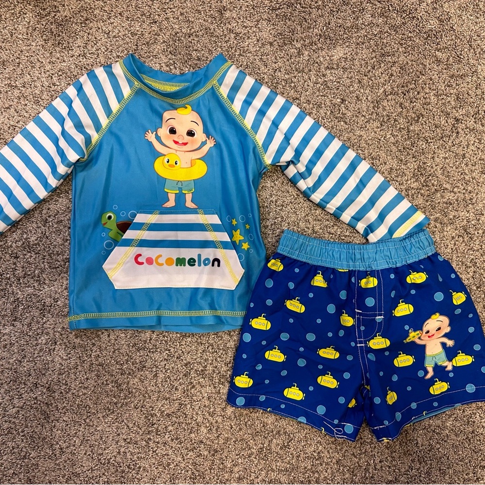 Blue Kids Swim Set